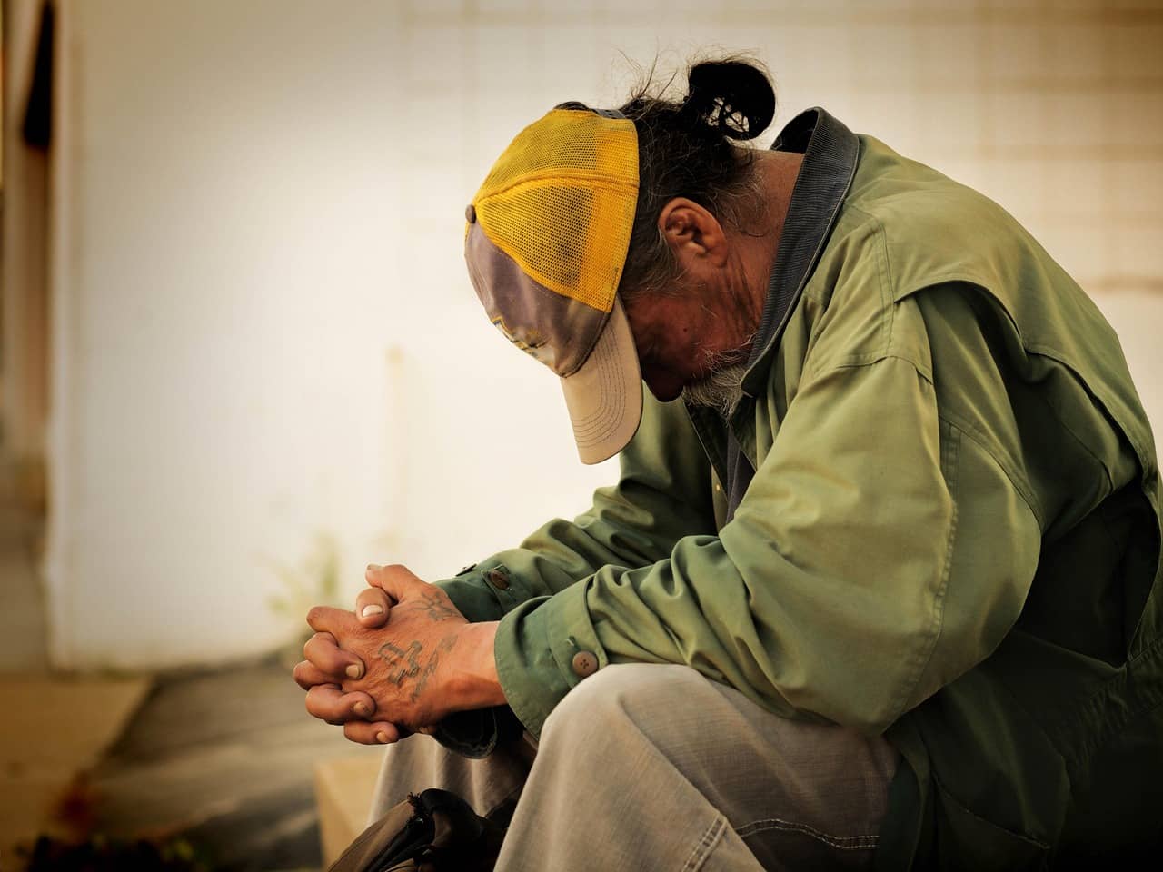 Volunteers serving in a community nonprofit setting